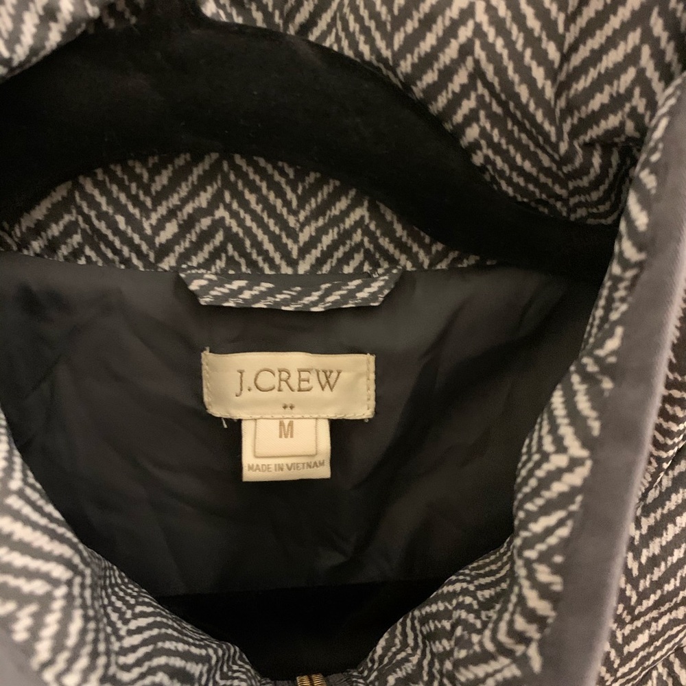 J Crew Herringbone Sleeveless Vest - Picture 2 of 3